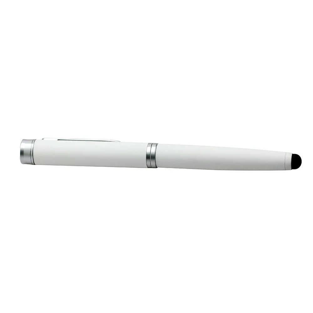 Флешка Металлическая Ручка Стилус Актис Pen Stylus Actis R241 белый 128 Гб - фото 4