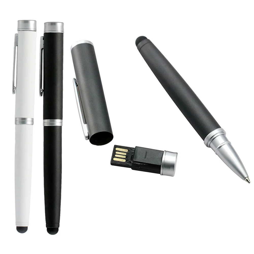 Флешка Металлическая Ручка Стилус Актис Pen Stylus Actis R241 черный 8 Гб - фото 6