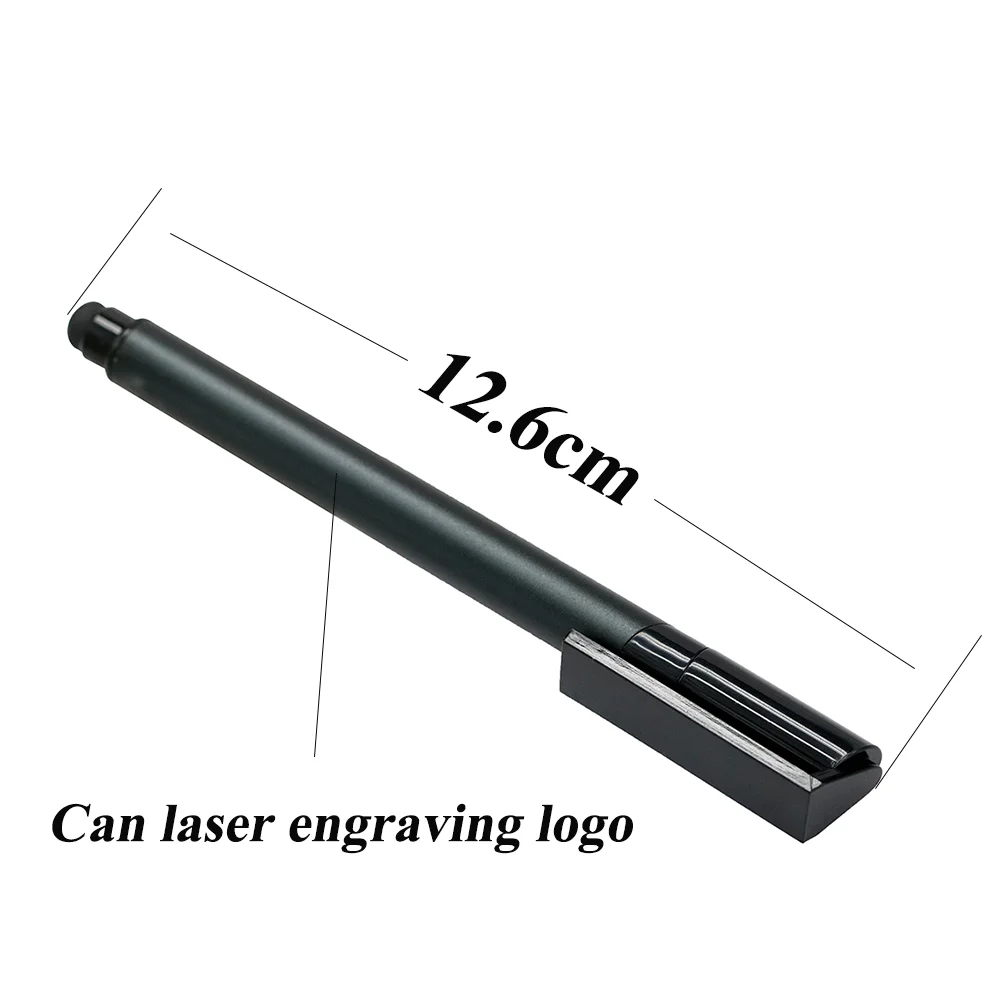 Флешка Металлическая Ручка Стилус Глосса Pen Stylus Glossa R242 черный 32 Гб - фото 3