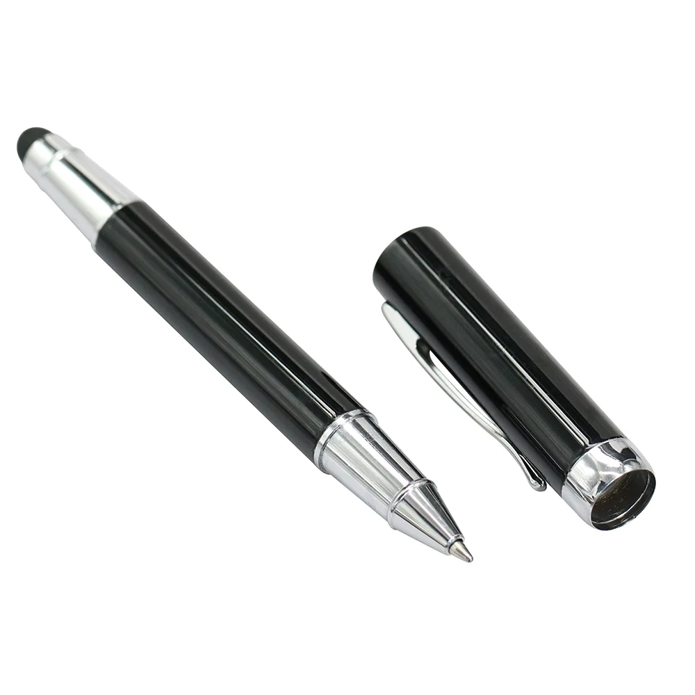 Флешка Металлическая Ручка Стилус Грома Pen Stylus Groma R243 черный 128 Гб - фото 3