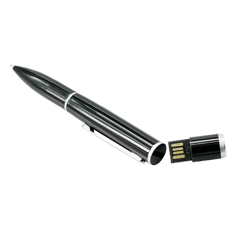 Флешка Металлическая Ручка Глама Glama Pen R248 черный 2 Гб - фото 3