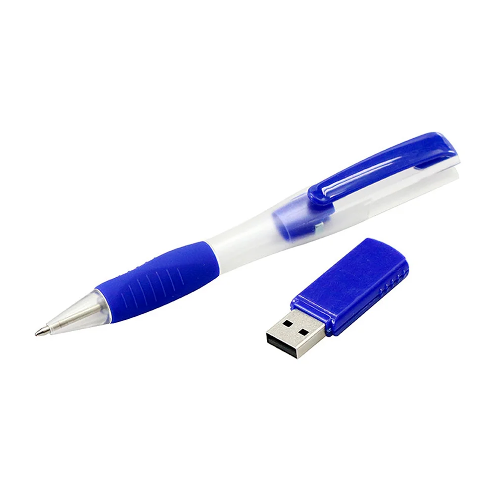 Флешка Пластиковая Ручка Фавус Favus Pen S244 синий 8 Гб - фото 3