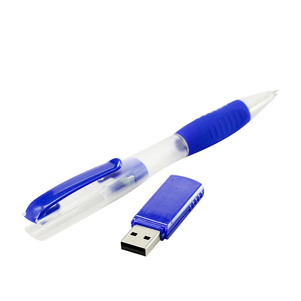Флешка Пластиковая Ручка Фавус Favus Pen S244 синий 64 Гб - фото 4