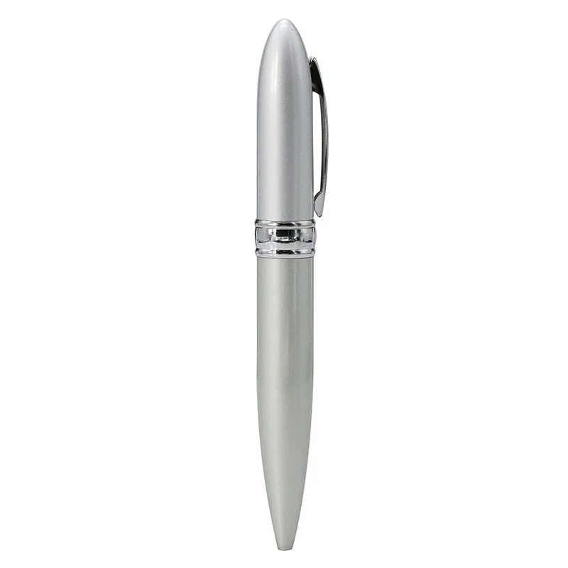 Флешка Металлическая Ручка Ксенос Xenos Pen R245 серебряный 8 Гб - фото 1