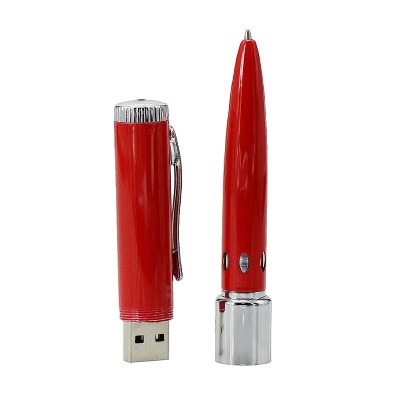 Флешка Металлическая Ручка Порос Poros Pen R246 красный 128 Гб - фото 2