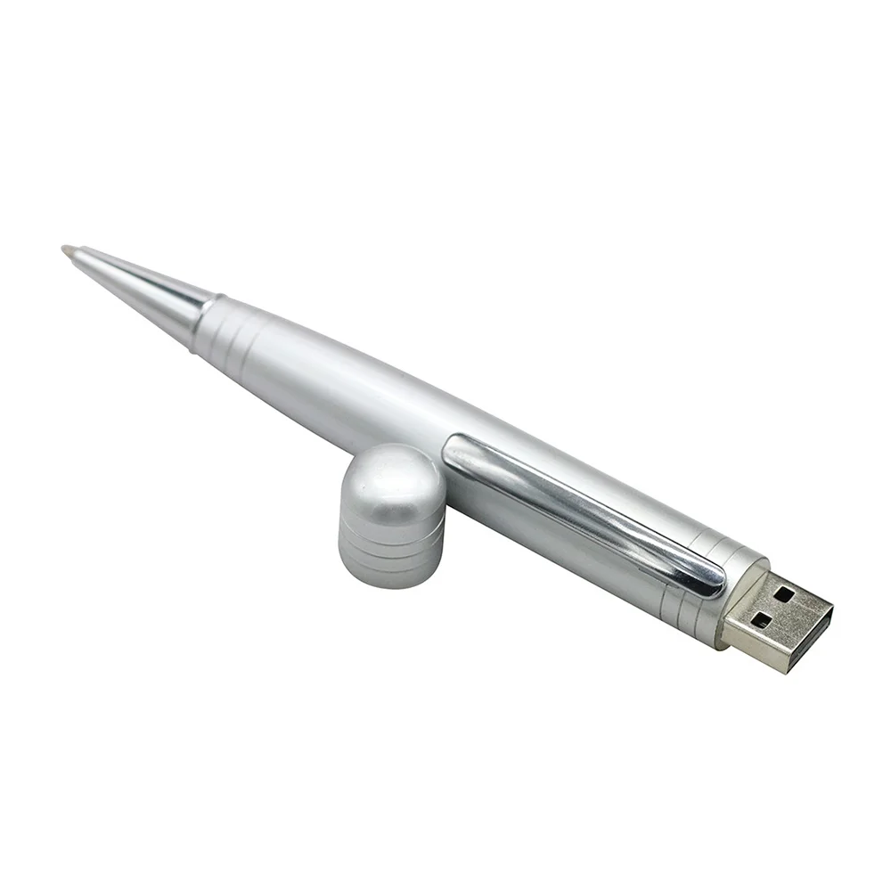 Флешка Металлическая Ручка Репто Repto Pen R247 серебряный 512 Гб - фото 4