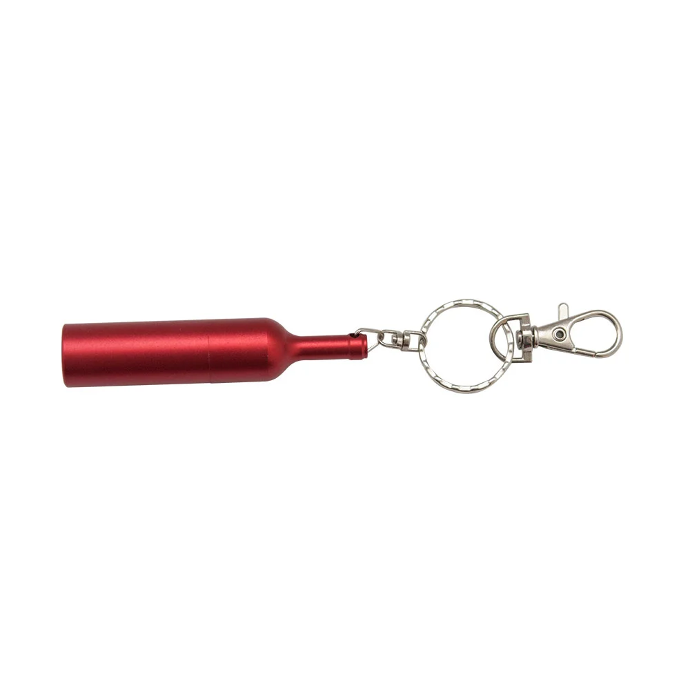 Флешка Металлическая Бутылка вина Bottle Wine R251 красный 1 Гб - фото 3