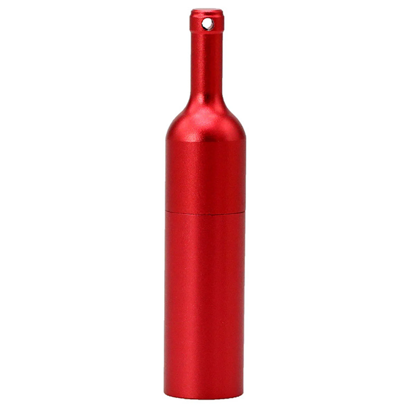 Флешка Металлическая Бутылка вина \Bottle Wine\ R251 красный 2 Гб