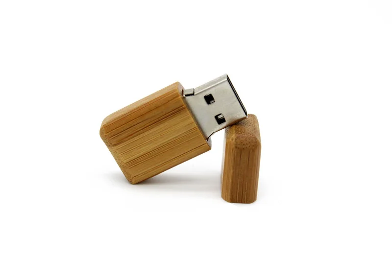 Флешка Деревянная Дендрон Dendron F262 бежевая 32 Гб - фото 6