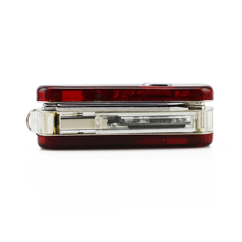 Флешка Пластиковая Швейцарский Нож Swiss Knife S268 красная 64 Гб - фото 6
