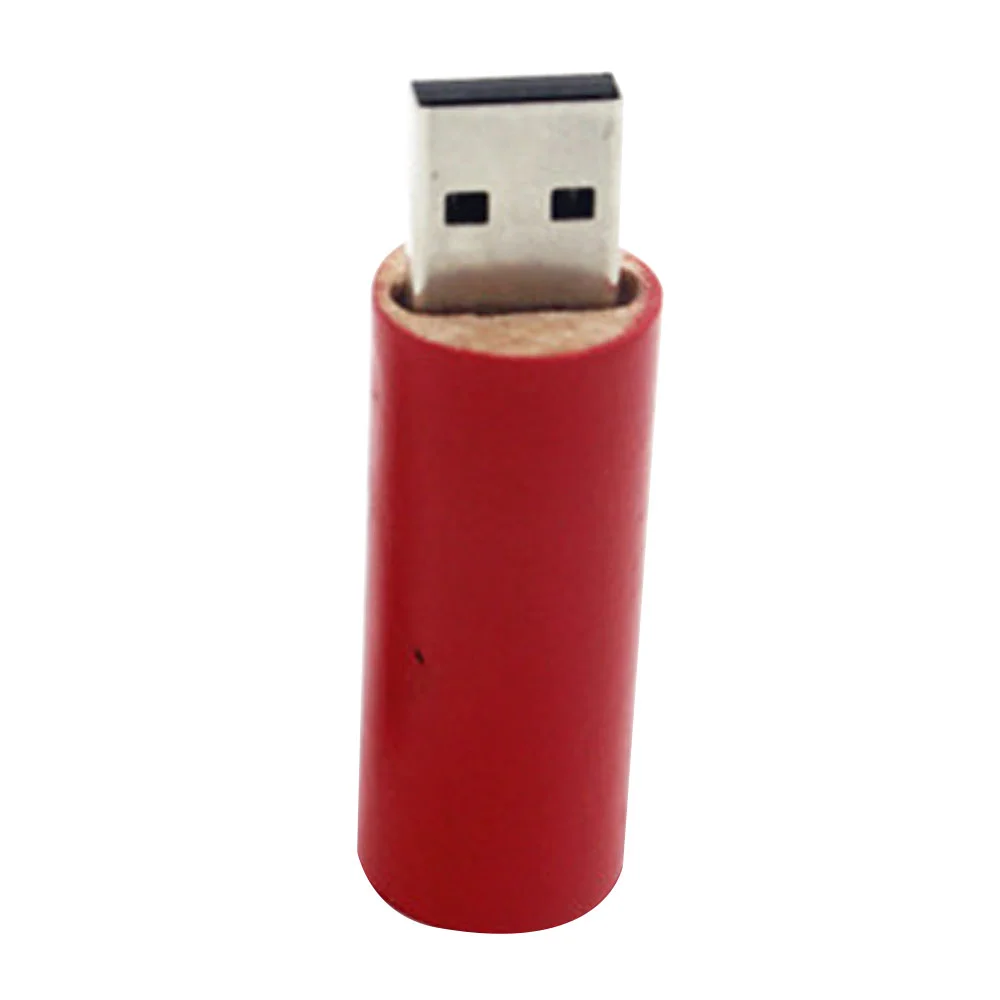Флешка Деревянный Карандаш Pencil Wood F272 красный 256 Гб - фото 5