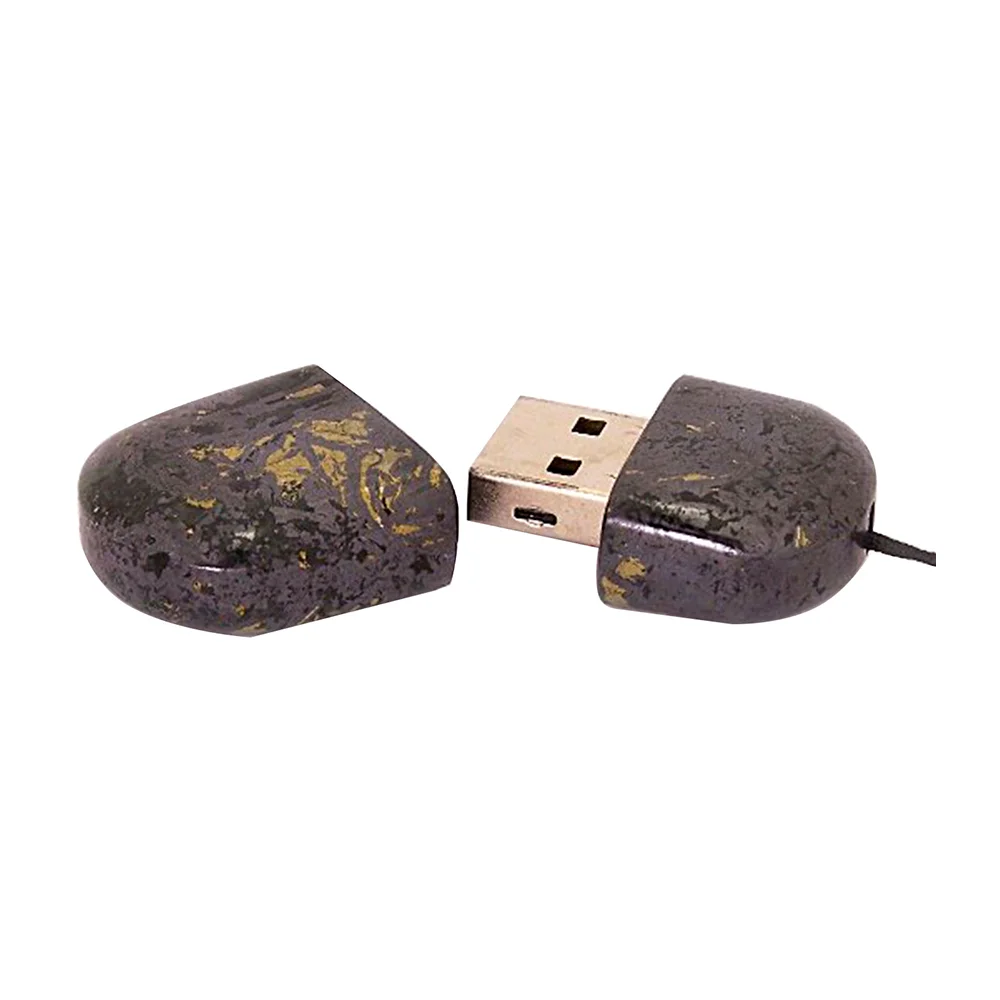 Флешка Каменная Гематит Hematite Stone R G292 красный 256 Гб - фото 3