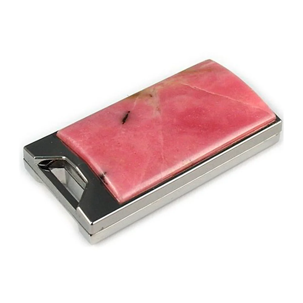 Флешка Каменная Родонит Rhodonite Stone D G296 розовый 2 ТБ