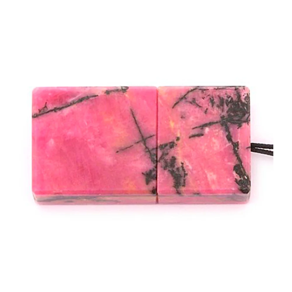 Флешка Каменная Родонит Rhodonite Stone R G296 розовый 2 Гб - фото 4