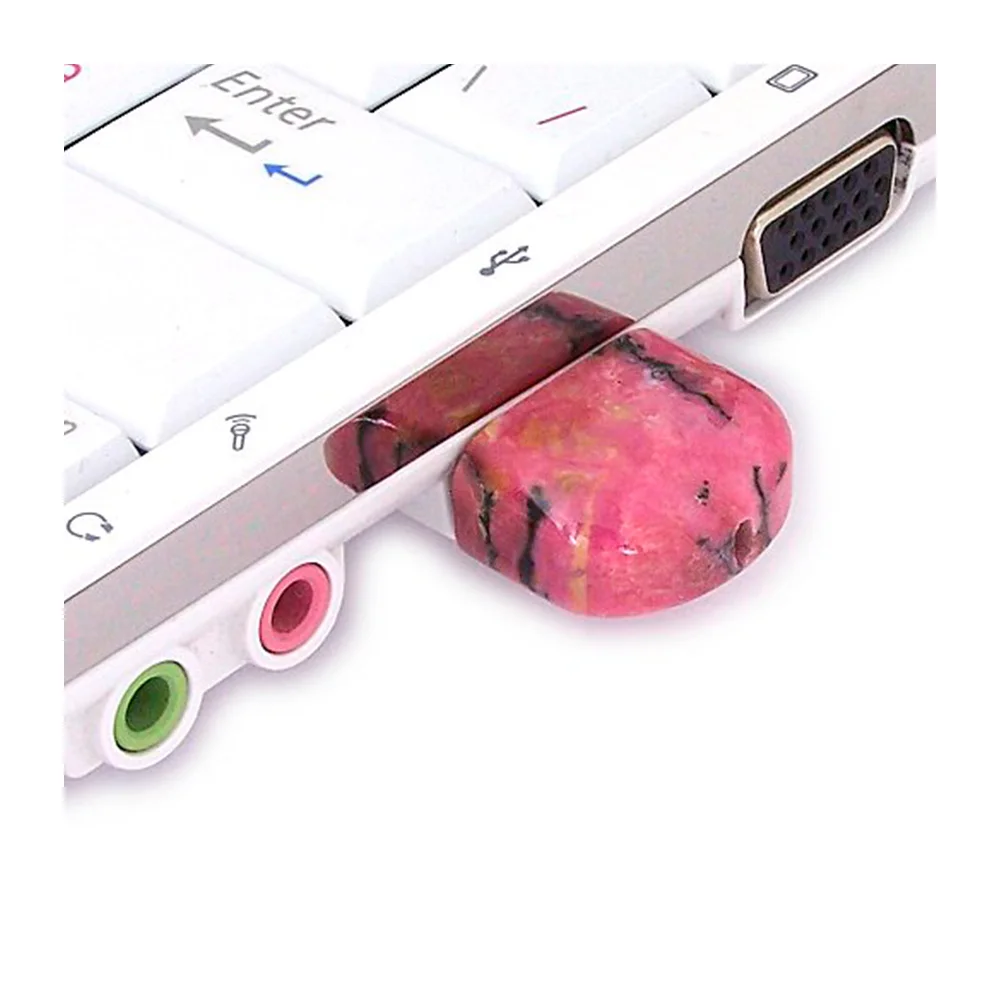 Флешка Каменная Родонит "Rhodonite Stone Z" G296 розовый 128 Гб - фото 6