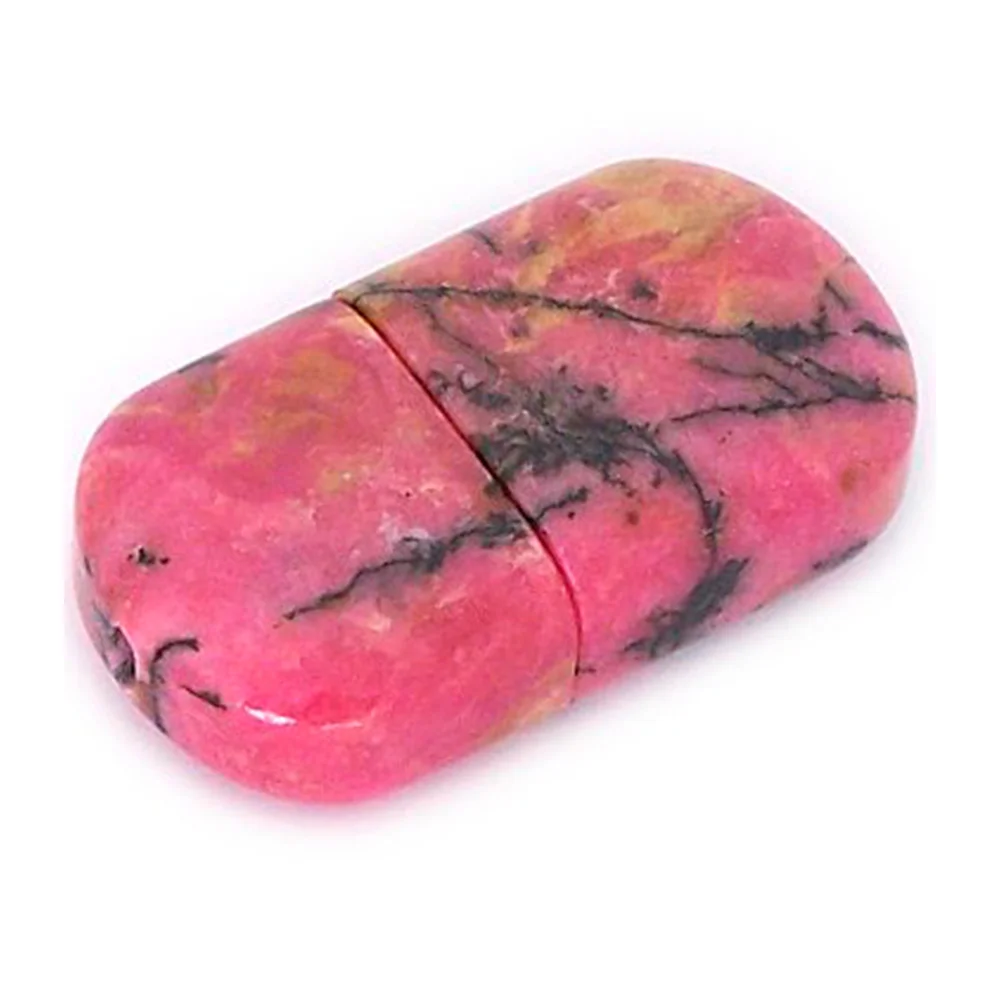 Флешка Каменная Родонит Rhodonite Stone Z G296 розовый 512 Гб - фото 1