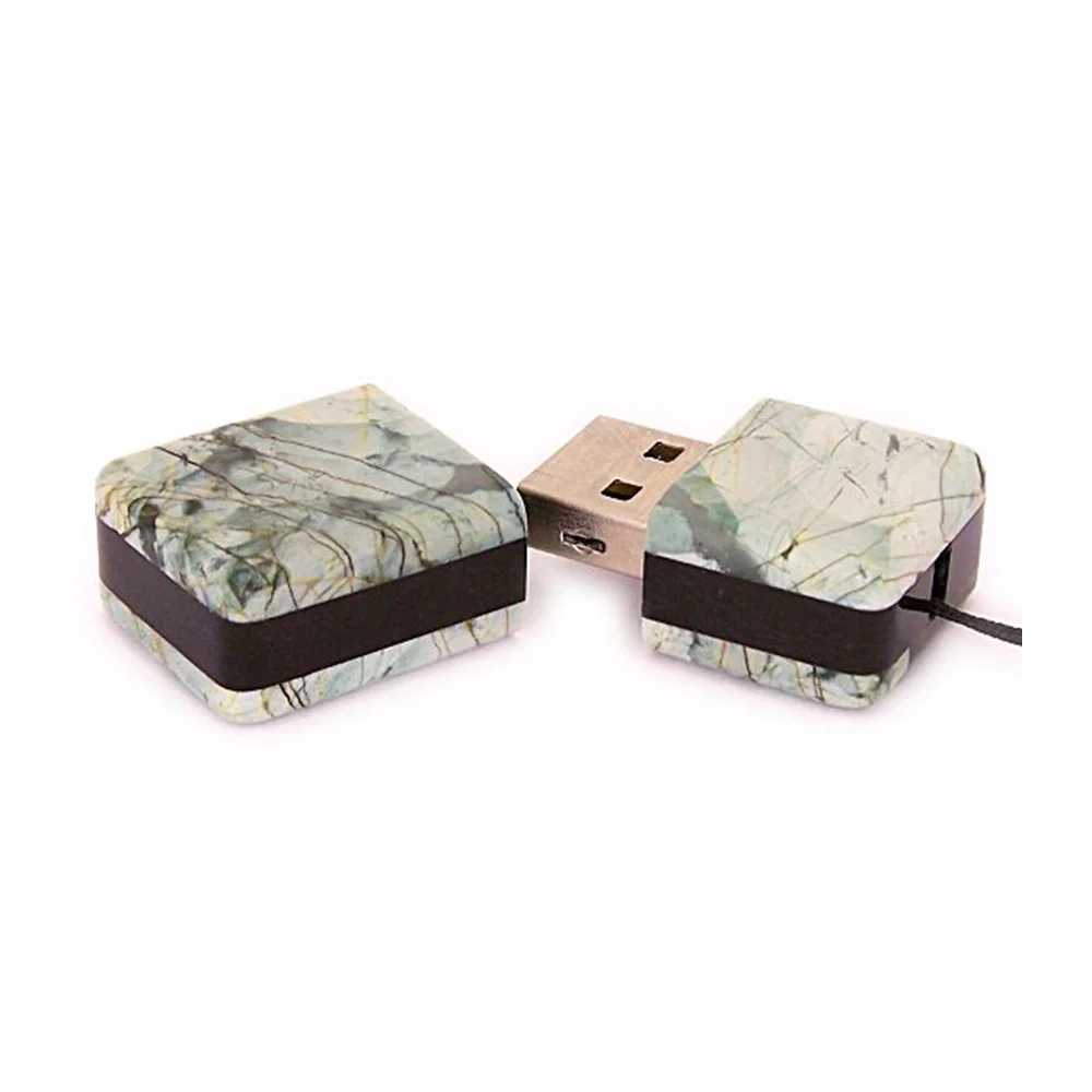Флешка Каменная Яшма Jasper Stone X G298 серая 128 Гб Серый - фото 2
