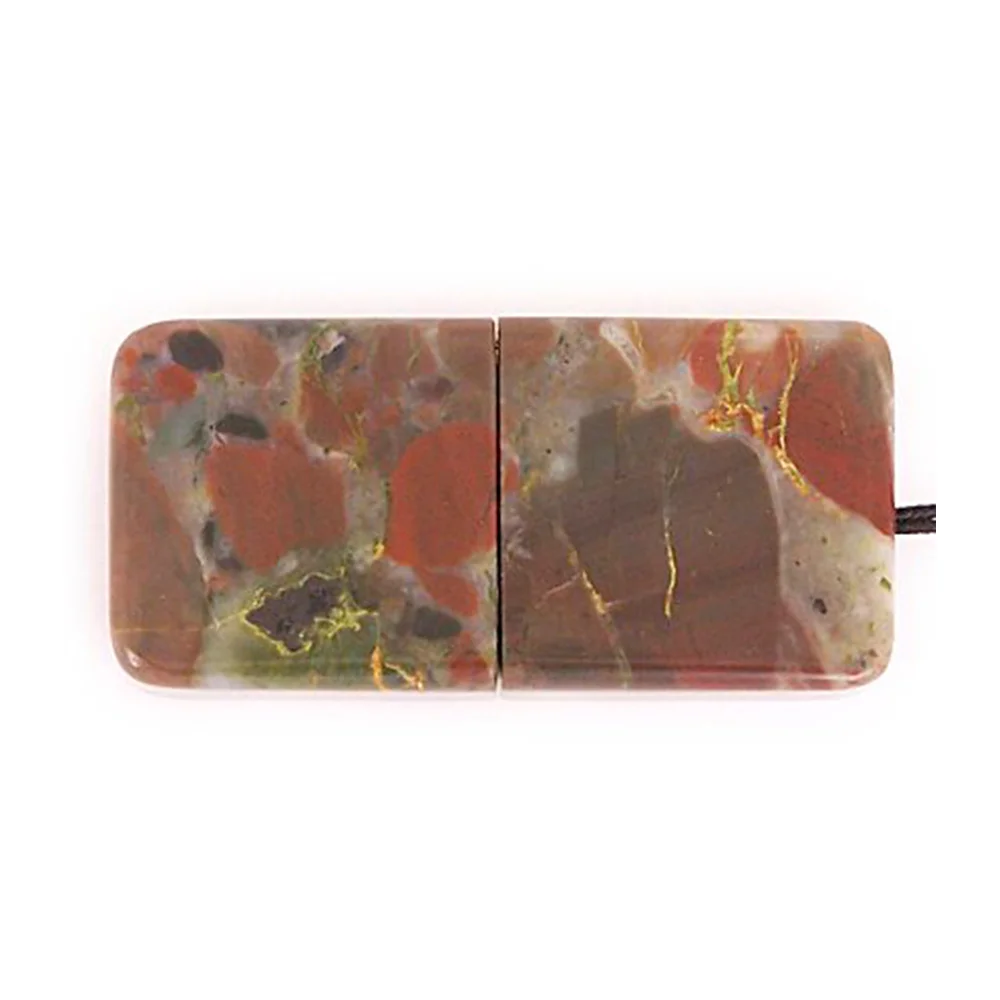 Флешка Каменная Яшма Jasper Stone Z G298 салатовый 4 Гб - фото 4