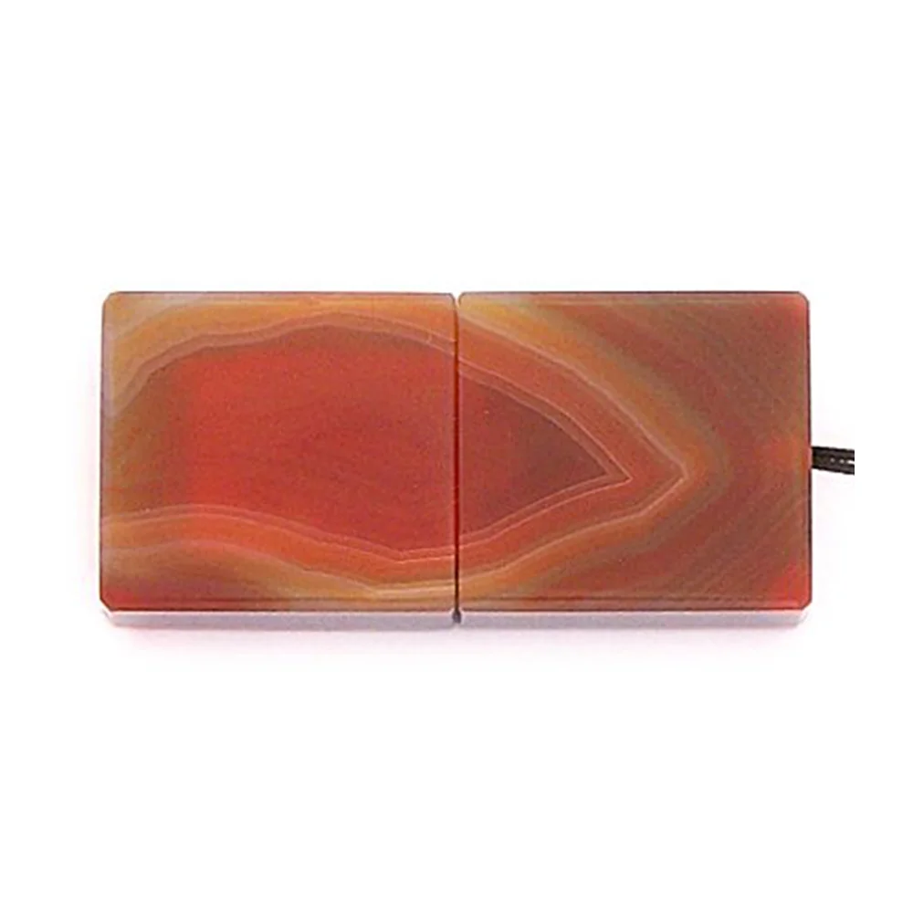 Флешка Каменная Агат Agate Stone R G300 оранжевый 8 Гб - фото 4