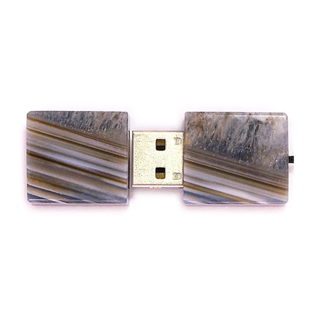 Флешка Каменная Агат Agate Stone S G300 серый 64 Гб - фото 5