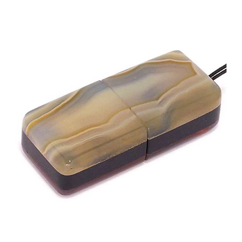 Флешка Каменная Агат Agate Stone T G300 желтый 4 Гб - фото 1