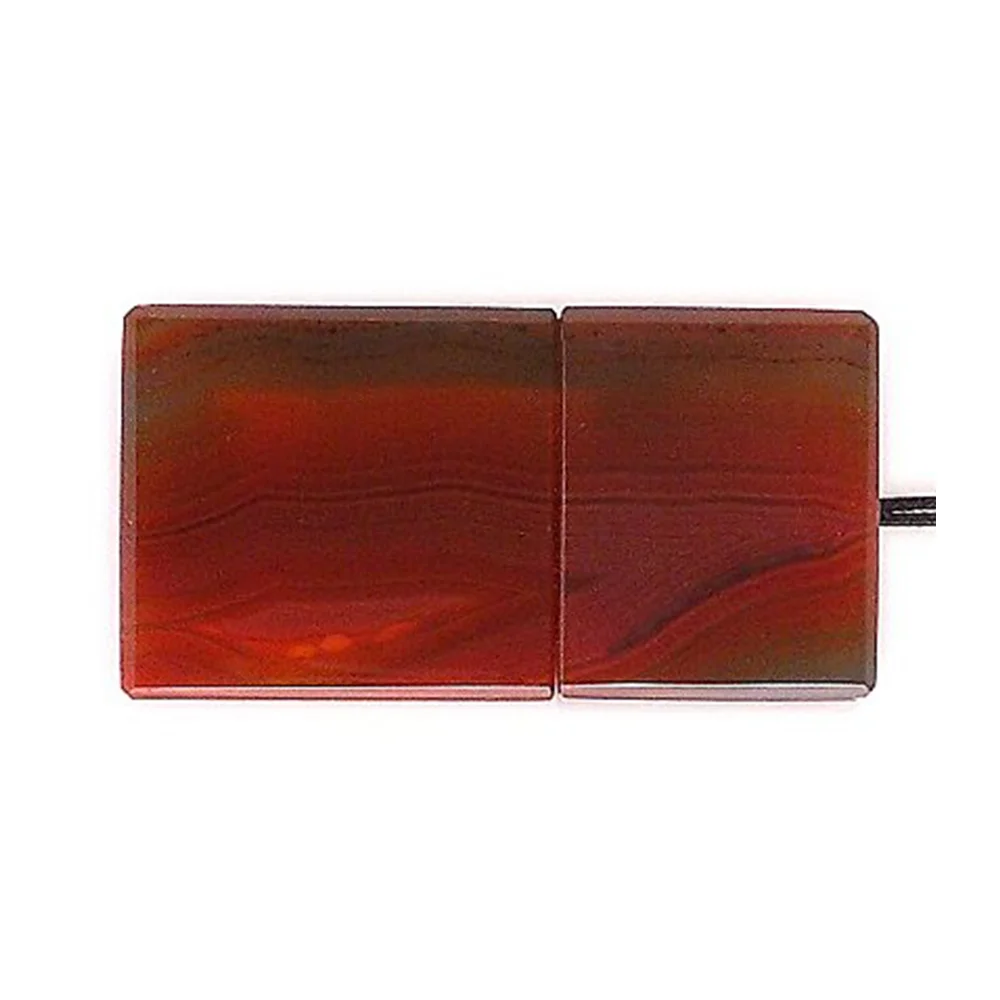 Флешка Каменная Агат Agate Stone W G300 оранжевый 1 Гб - фото 3