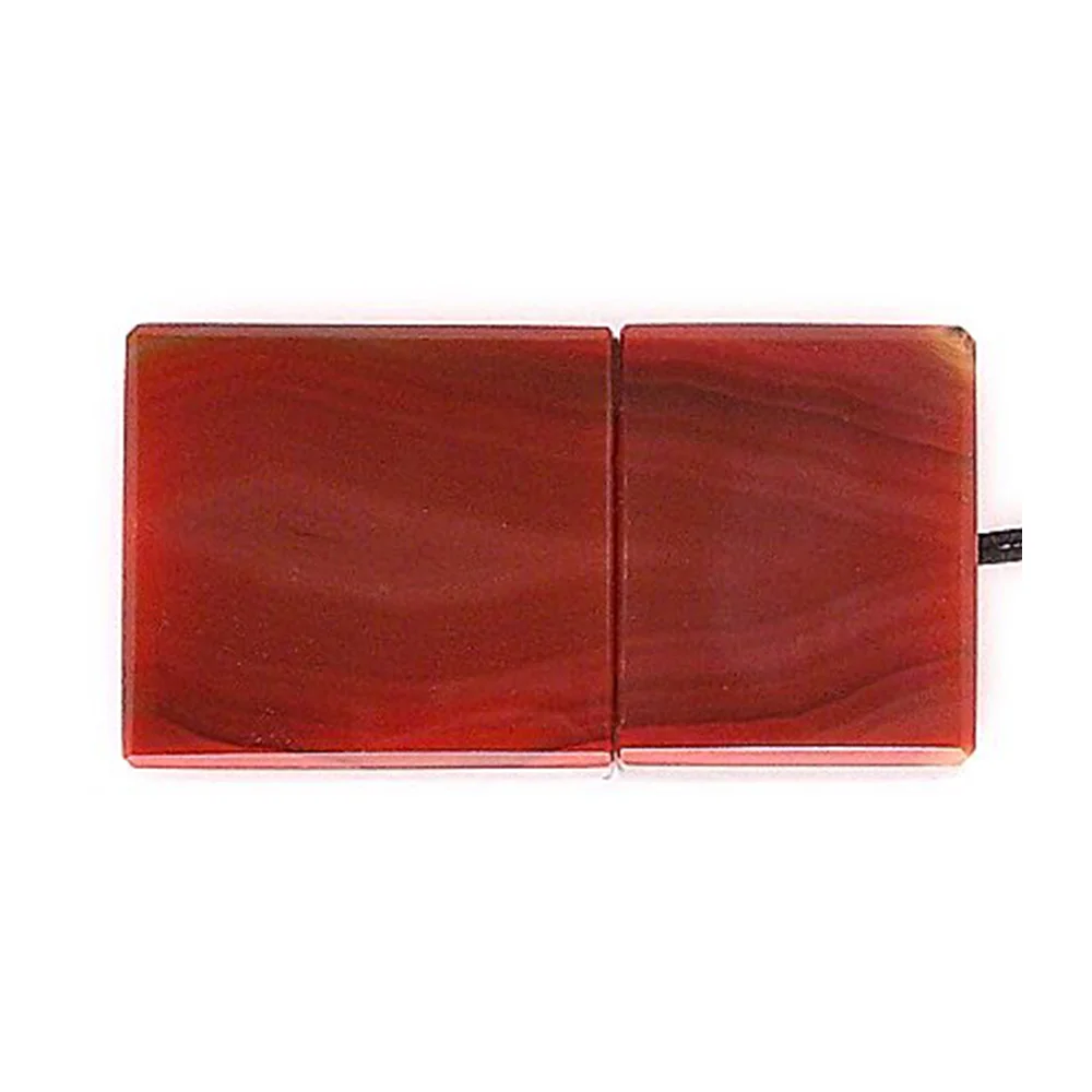 Флешка Каменная Агат Agate Stone W G300 оранжевый 1 Гб - фото 4