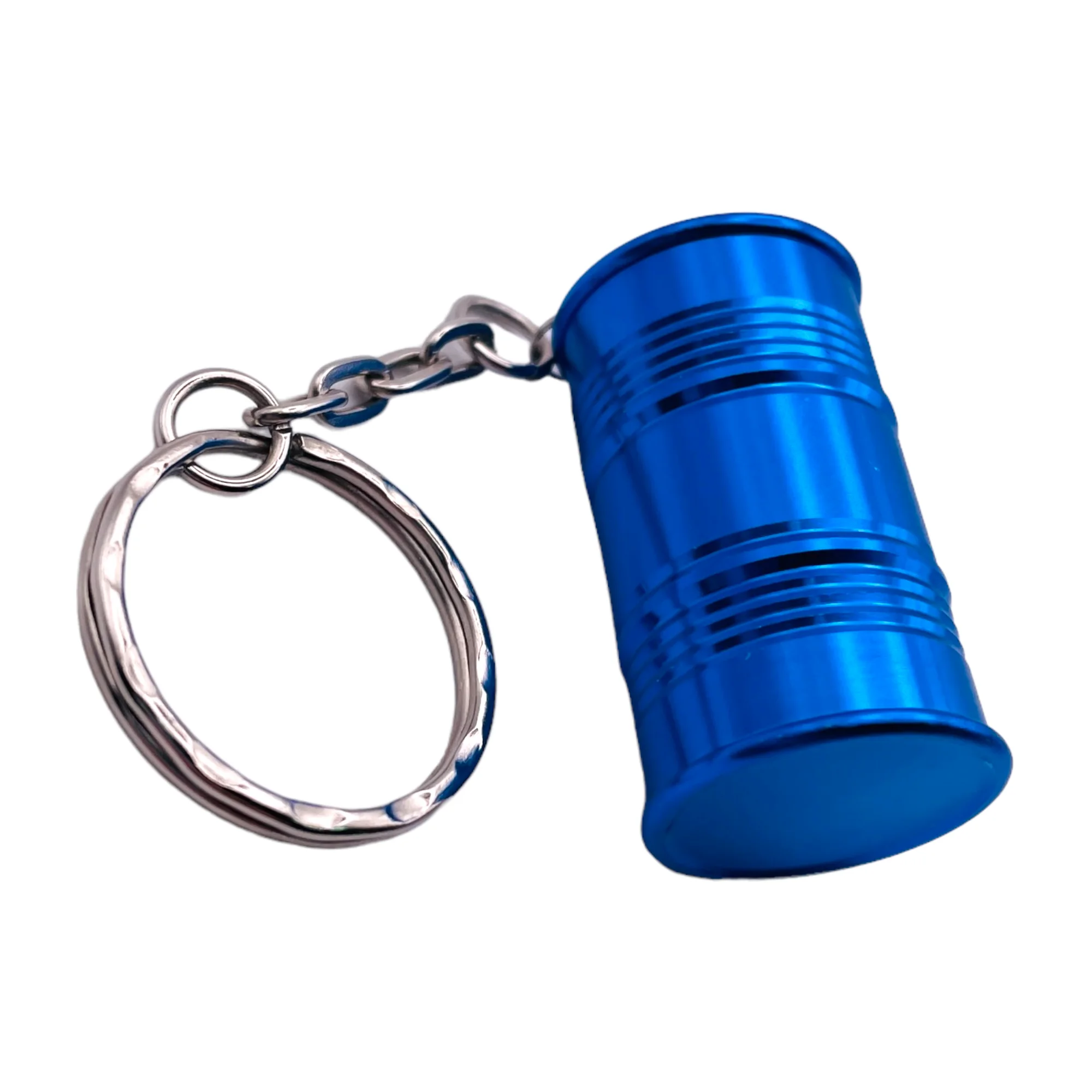 Флешка Металлическая Бочка Barrel R299 синяя 1 ТБ - фото 4