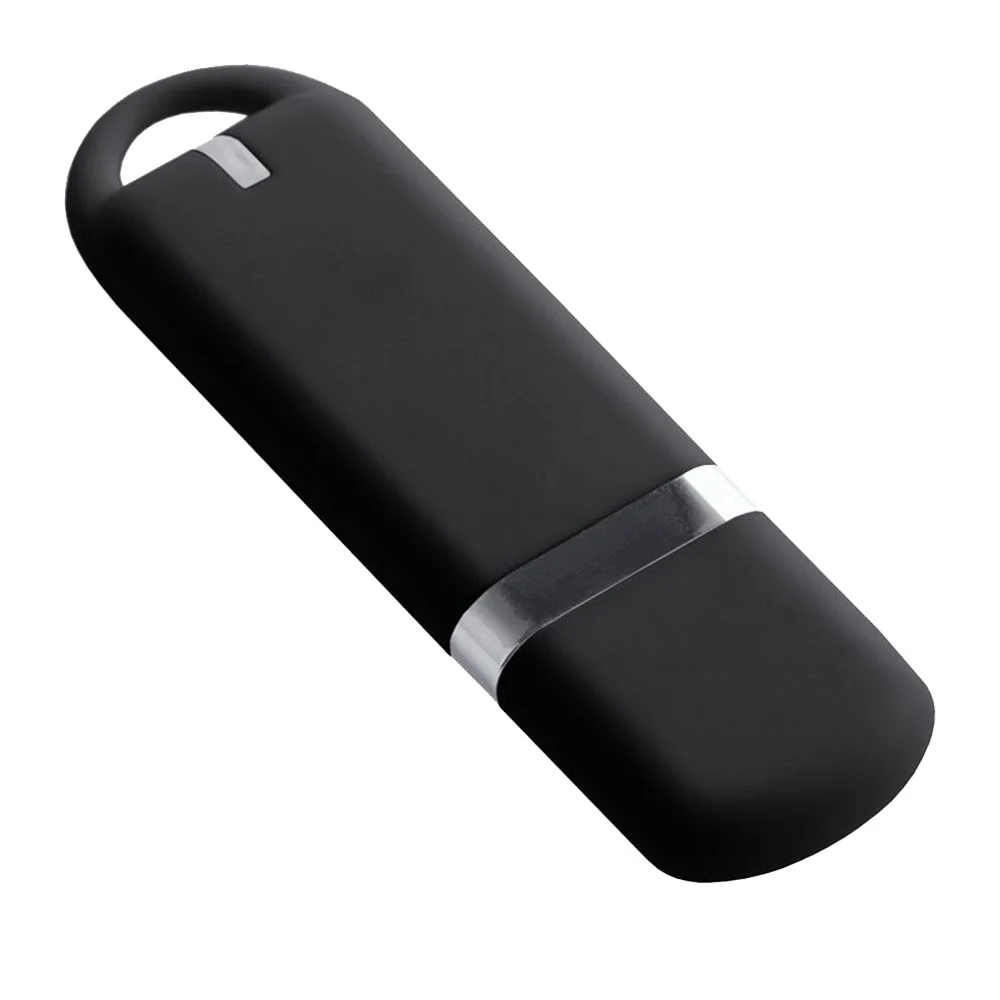 Флешка Пластиковая Мемо Софт-тач Memo Soft-touch S315 черный 8 Гб - фото 4