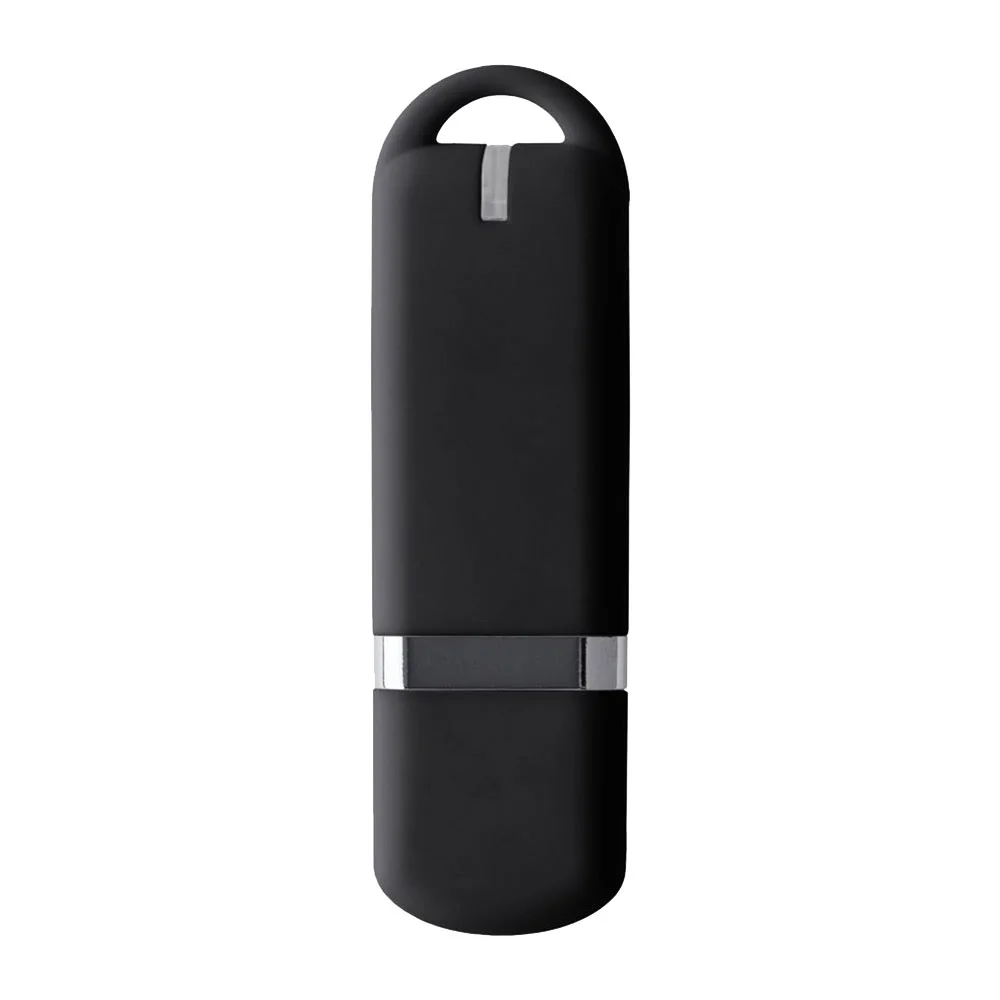 Флешка Пластиковая Мемо Софт-тач Memo Soft-touch S315 черный 4 Гб - фото 2