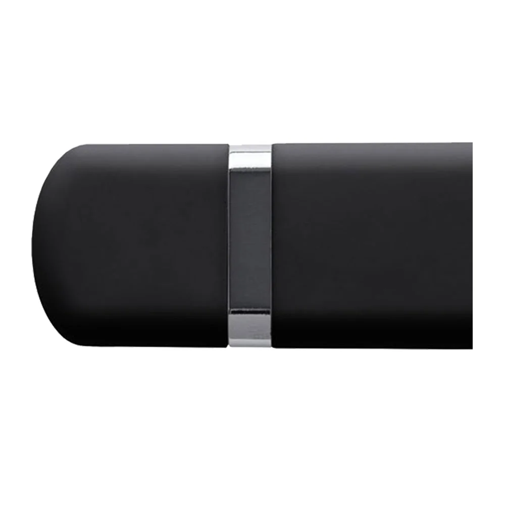 Флешка Пластиковая Мемо Софт-тач Memo Soft-touch S315 черный 1 Гб - фото 5