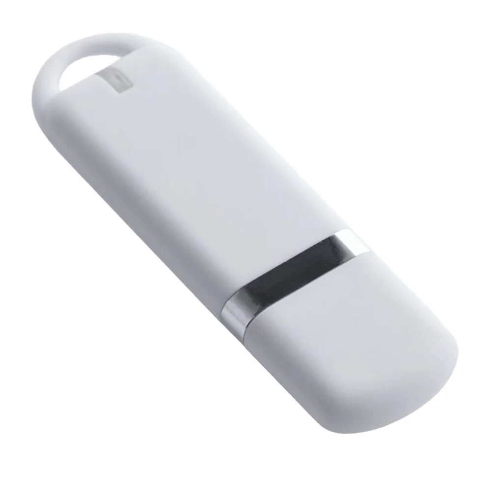 Флешка Пластиковая Мемо Софт-тач Memo Soft-touch S315 белый 2 ТБ - фото 4