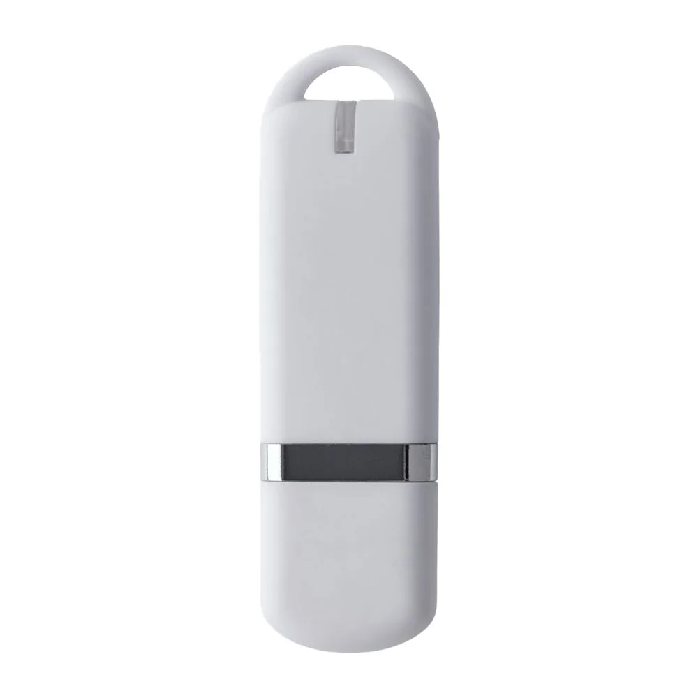 Флешка Пластиковая Мемо Софт-тач Memo Soft-touch S315 белый 256 Мб - фото 2