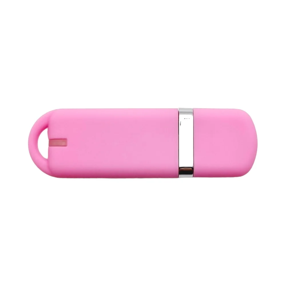 Флешка Пластиковая Мемо Софт-тач Memo Soft-touch S315 розовый 64 Гб - фото 9