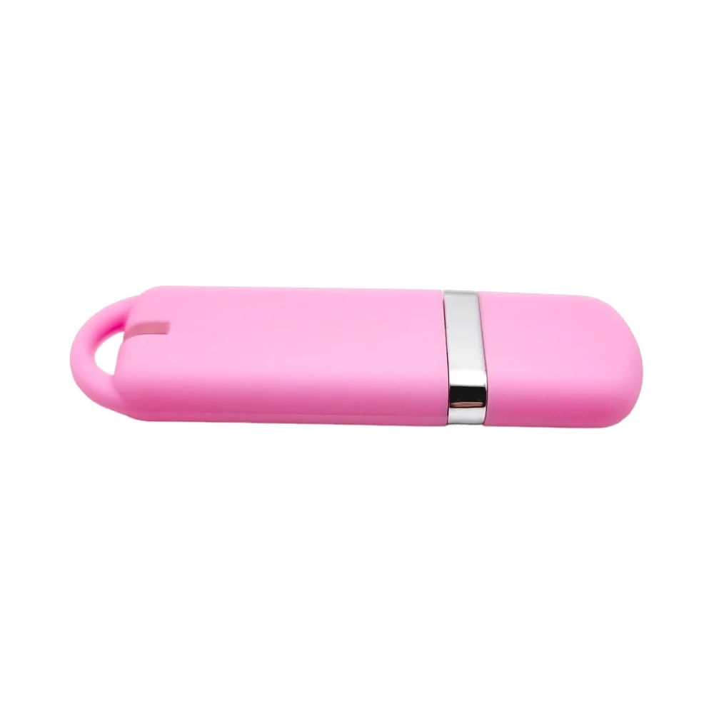 Флешка Пластиковая Мемо Софт-тач Memo Soft-touch S315 розовый 256 Гб - фото 10