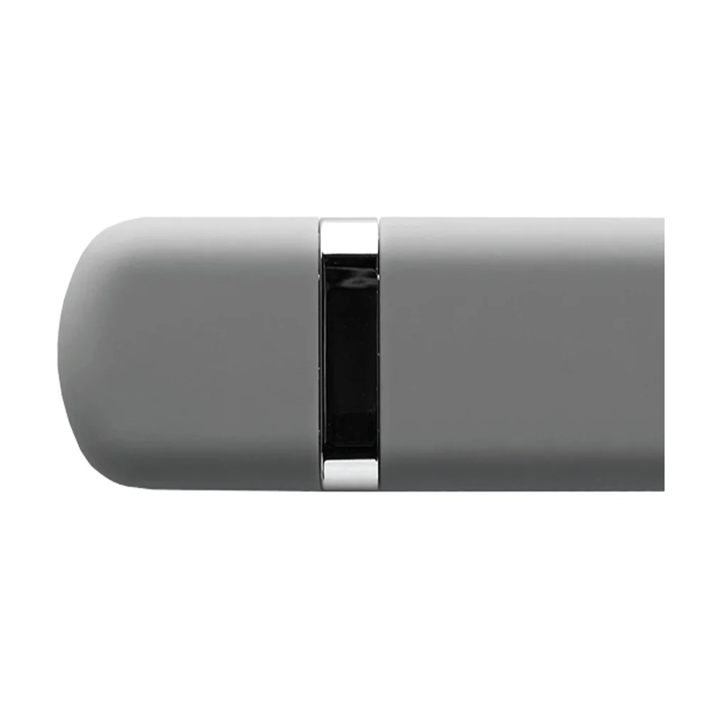 Флешка Пластиковая Мемо Софт-тач "Memo Soft-touch" S315 серый 1 Гб - фото 5