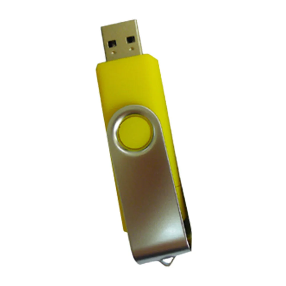 Флешка Пластиковая Твистер Дуал Twister Dual S319 желтый 16 Гб - фото 6