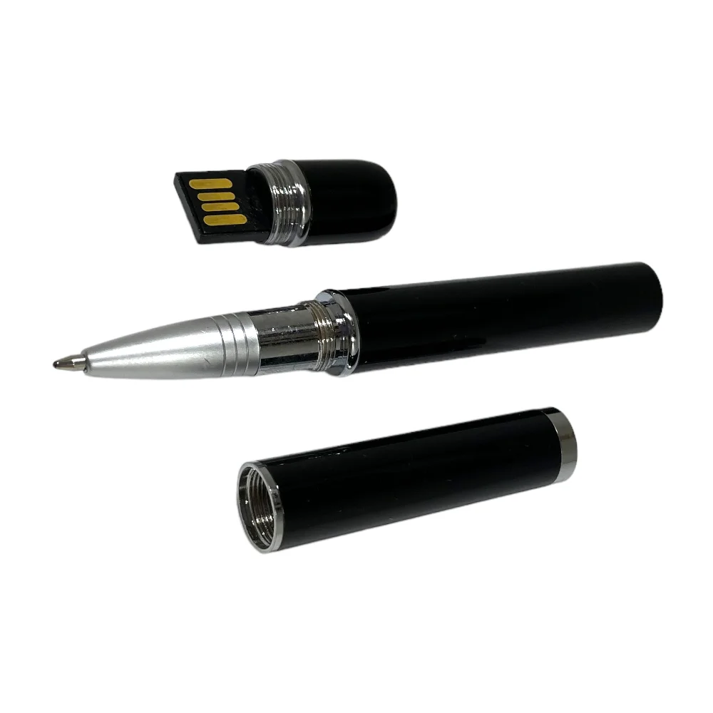 Флешка Металлическая Ручка Бона Pen Bona R324 черный 4 Гб - фото 3