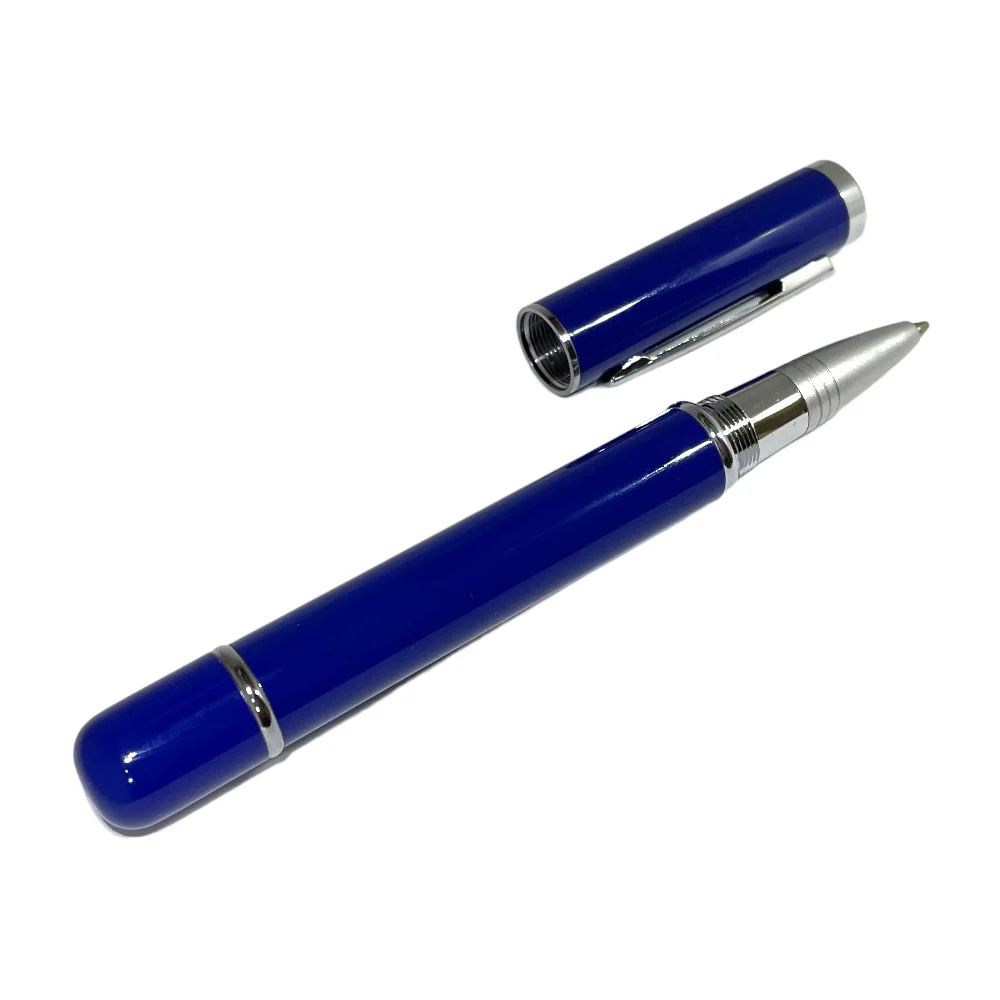 Флешка Металлическая Ручка Бона Pen Bona R324 синий 1 Гб - фото 3