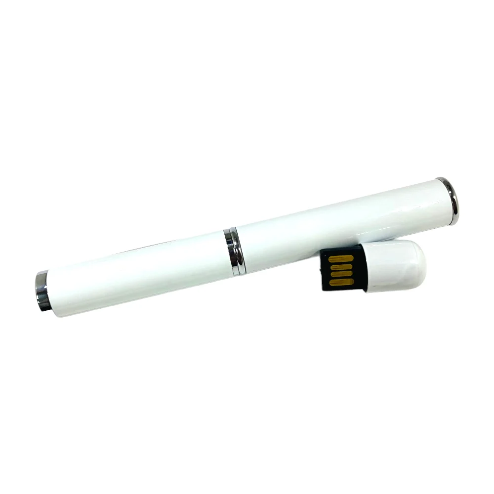 Флешка Металлическая Ручка Бона Pen Bona R324 белый 64 Гб - фото 5