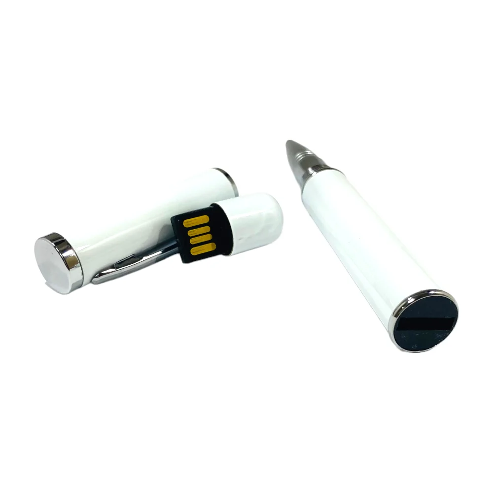 Флешка Металлическая Ручка Бона Pen Bona R324 белый 256 Гб - фото 6