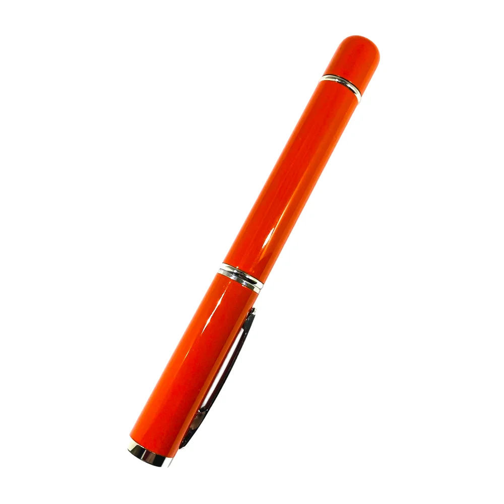 Флешка Металлическая Ручка Бона Pen Bona R324 оранжевый 32 Гб - фото 2
