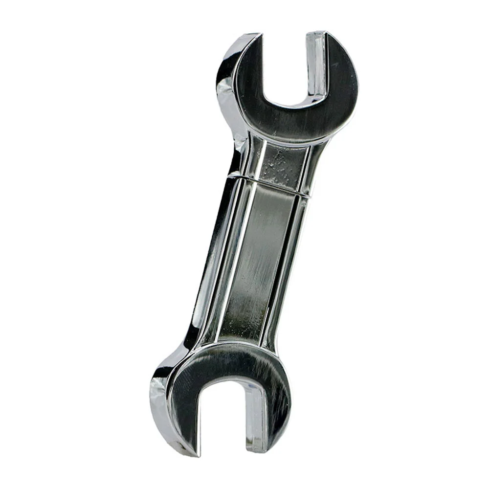 Флешка Металлический Гаечный Ключ Wrench R336 Double серебряный 4 Гб - фото 7