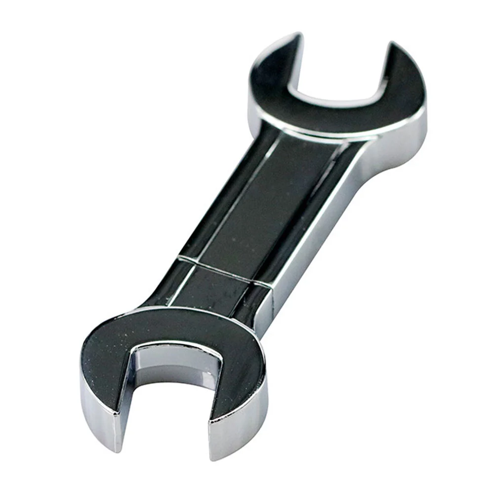 Флешка Металлический Гаечный Ключ Wrench R336 Double серебряный 64 Гб - фото 8