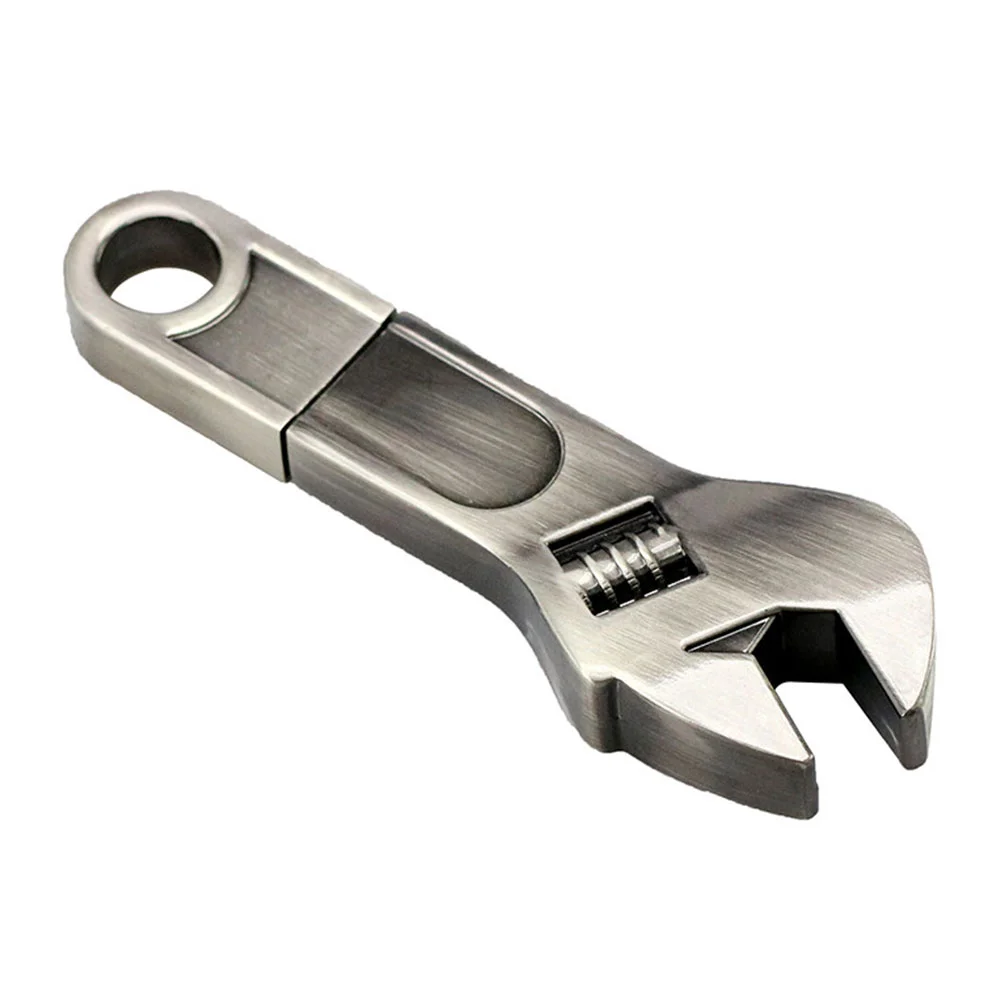 Флешка Металлический Гаечный Ключ Wrench R336 Screw бронзовый 16 Гб - фото 3
