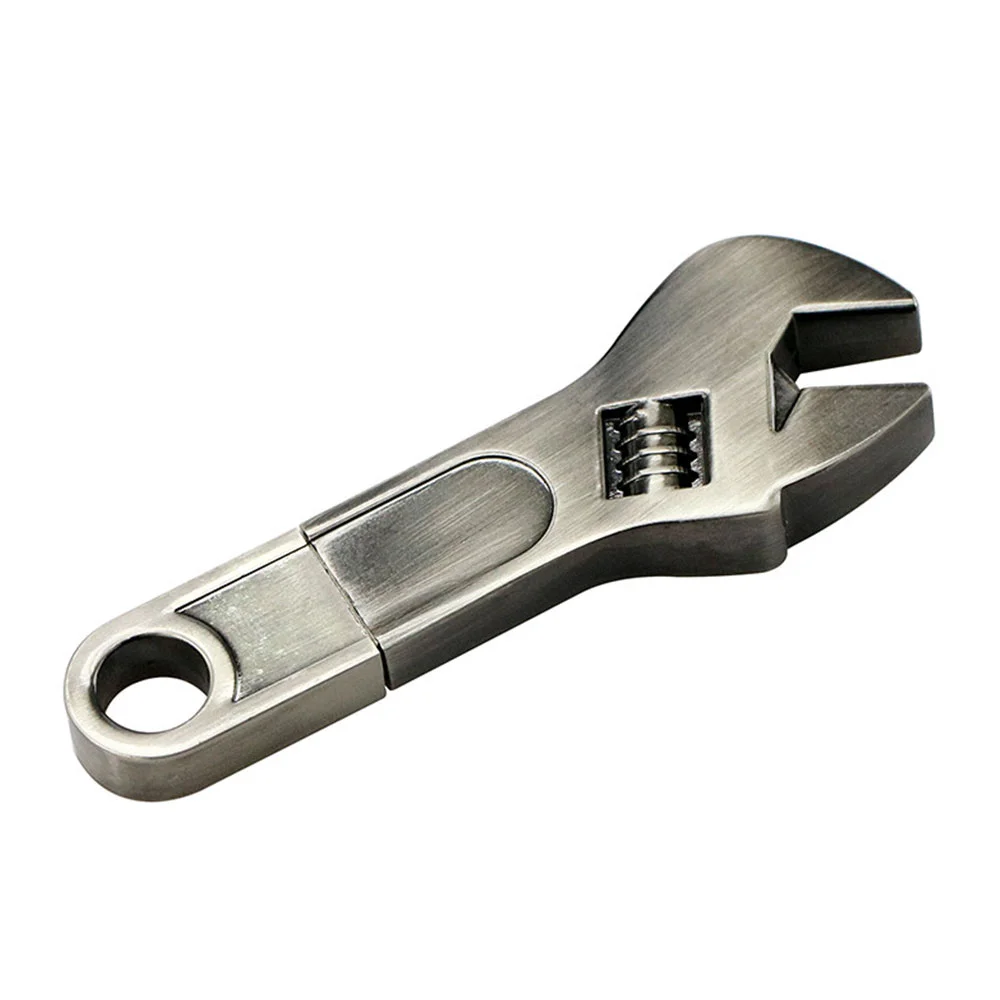 Флешка Металлический Гаечный Ключ Wrench R336 Screw бронзовый 32 Гб - фото 5