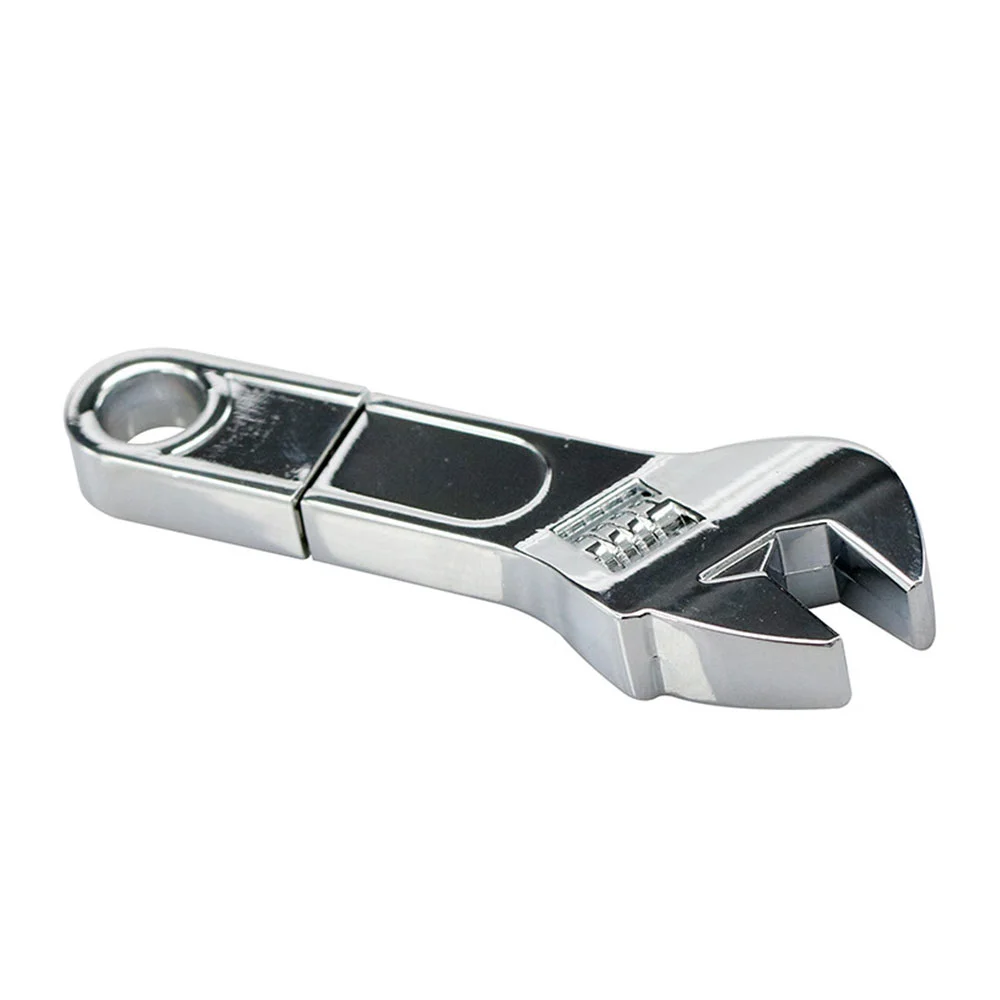 Флешка Металлический Гаечный Ключ Wrench R336 Screw серебряный 8 Гб - фото 5