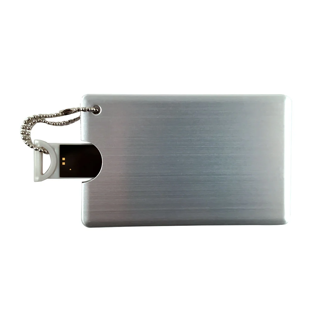 Флешка Металлическая Кредитная карта Credit Card R323 - фото 2