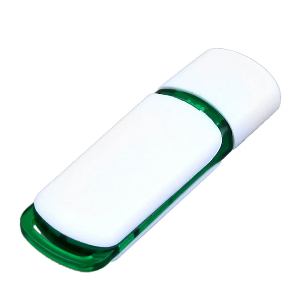 Флешка Пластиковая Астер \Aster\ S412 зеленый 128 Гб - фото 3