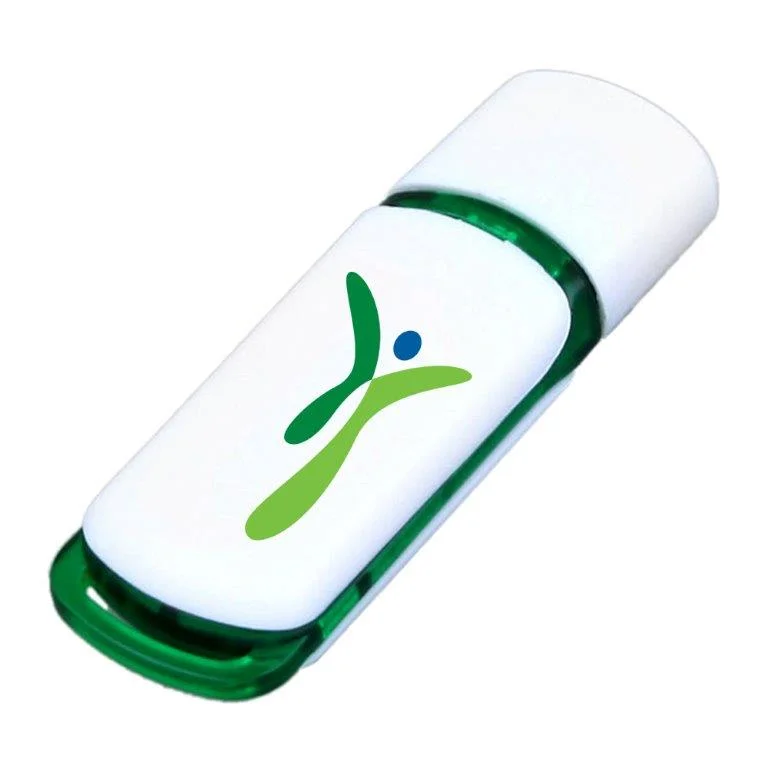 Флешка Пластиковая Астер \Aster\ S412 зеленый 2 Гб - фото 5